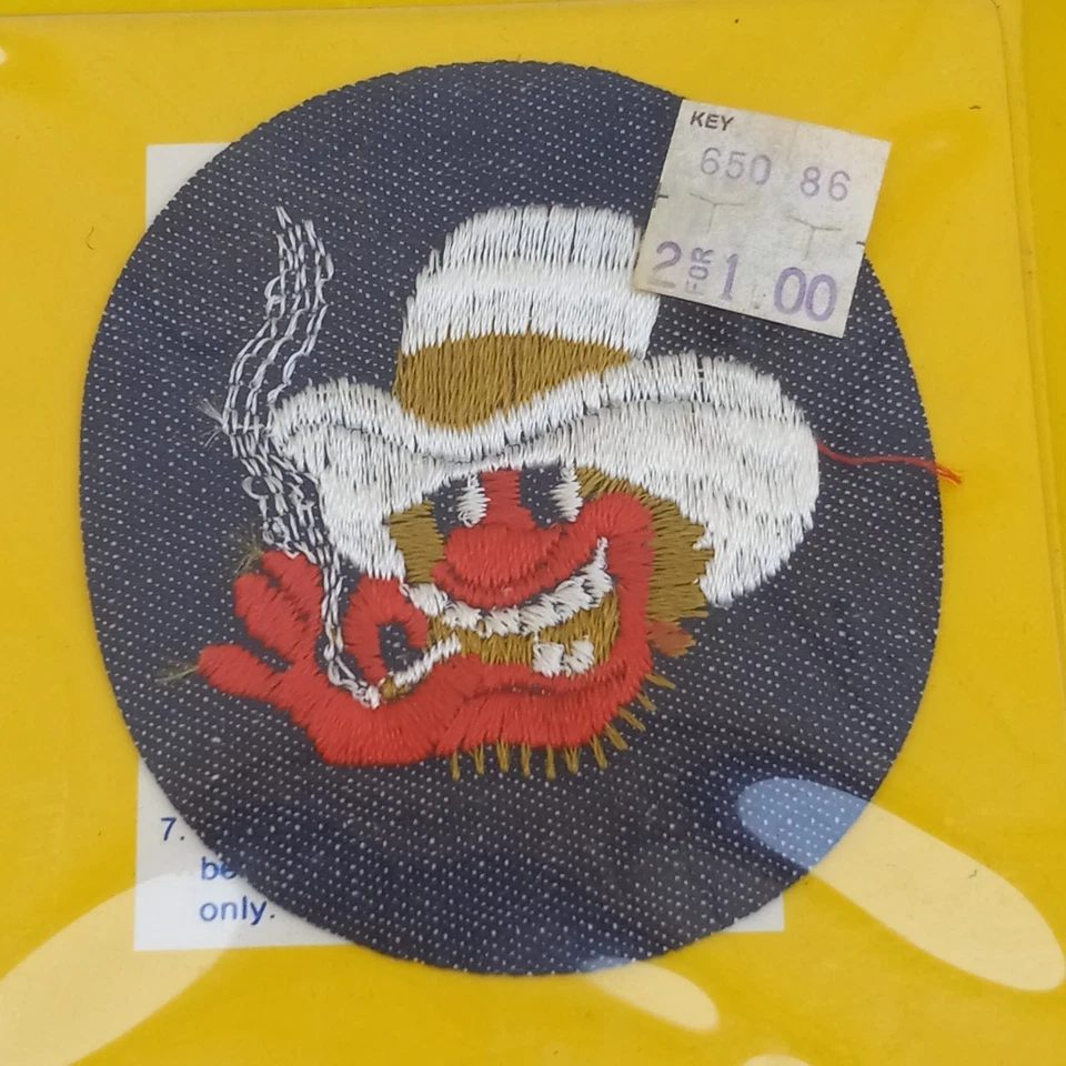 70s Patches Hippie Biker Trucker Denim Jean Pot Weed Mushroom NOS Lot - Image 3 of 4