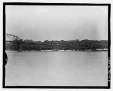 Mark Twain Memorial Bridge,Mississippi River,US Route 36,Hannibal,Missouri,MO,4