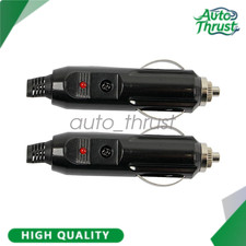 2pack 12v Male Car Cigarette Lighter Socket Plug Connector Us 2pack 12v Male Car Cigarette Lighter Socket Plug Connector Us
