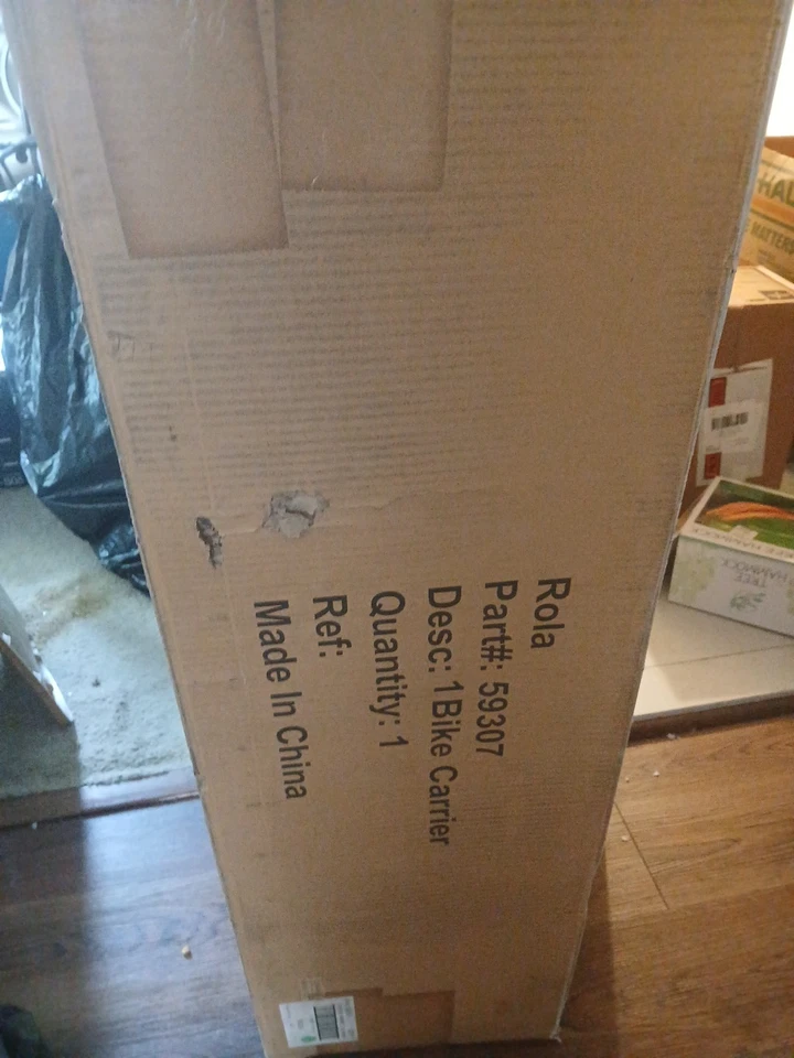 Rola TX-104 4-Bike Carrier w/Tilt and Security - Bike Rack w/Hitch Mount - Image 2 of 3