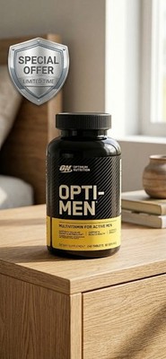 Optimum Nutrition Opti-Men Daily Multivitamin Supplement, 240 Ct