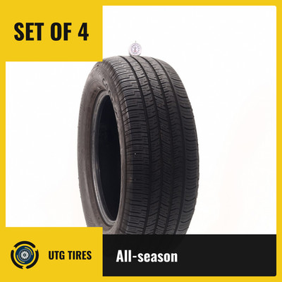 Set of (4) Used 255/60R18 Goodyear Eagle Enforcer 108V - 7-7.5/32