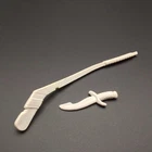 Vintage TMNT Casey Jones Hockey Stick & Knife Movie III 1993 Part Weapons