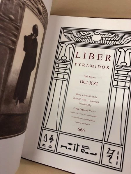 Aleister Crowley Thelema books Liber Pyramidos, Abrahadabra & deck rare occult - Image 4 of 4