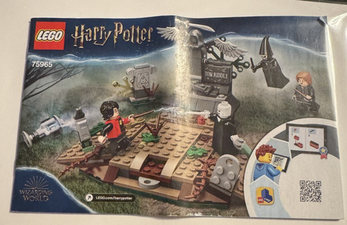 LEGO Harry Potter The Rise of Voldemort 75965 Instruction Manual Booklet