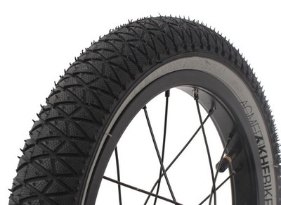 KHE ACME 14'' BMX Reifen 2.125 leicht 390g Kinder BMX schwarz grau