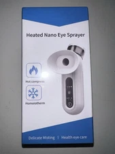 Heated Nano Mist Eye Sprayer Electric Facial Steamer Device Portable Eye Face
