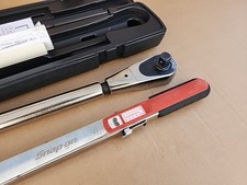 SNAP ON TQR600E - 3/4" DRIVE ADJUSTABLE CLICK-TYPE TORQUE WRENCH (200-600 FT-LB)