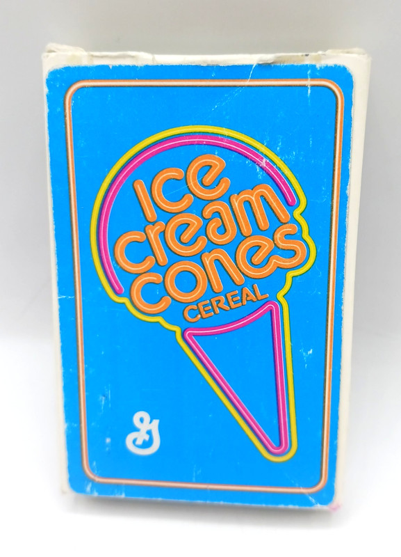 General Mills Ice Cream Cones Cereal Playing Cards Full Deck In Box 1980's