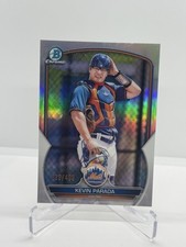 Kevin Parada 2023 Bowman Chrome Prospects Refractor 493/499 #BCP-91 Mets