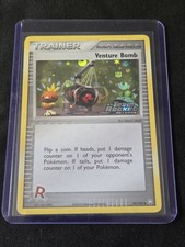 Pokémon TCG Venture Bomb 93/109 EX Team Rocket Returns Stamped Reverse Holo on eBay