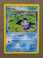 1995 poliwag pokemon card value Poliwag [1st Edition] #62 Prices | Pokemon Neo Discovery