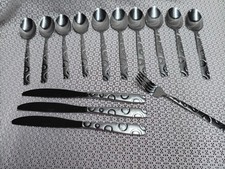 14 Misc Piece Cambridge Hemisphere Flatware K...