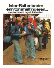 Retro Train Travel Poster Wall Art - Vintage 70s Style Premium Quality