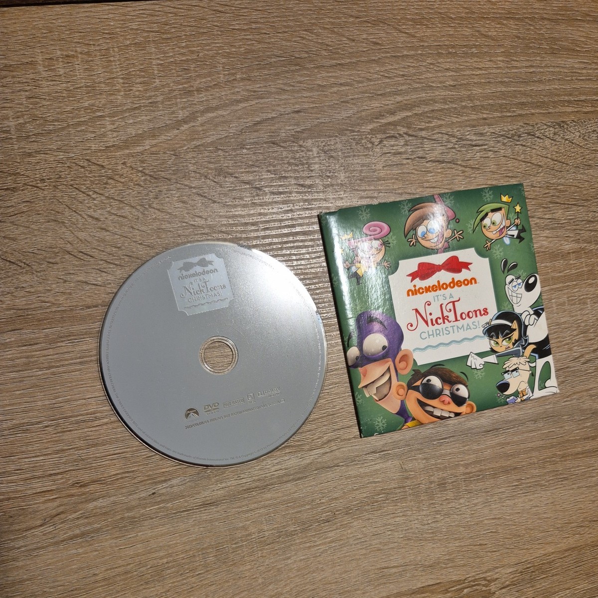 Target Exclusive Bonus Disc Nickelodeon It's A Nicktoons Christmas