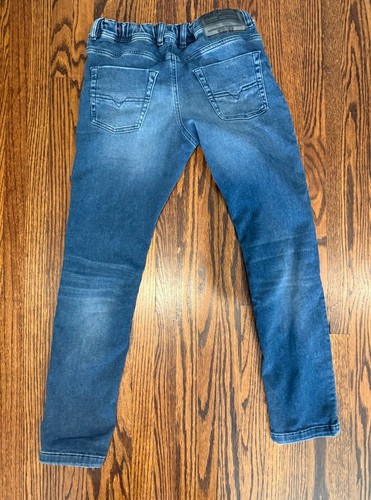 DIESEL KROOLEY-NE-J Denim Boys Pants Size 12Y Jogger Jeans - Picture 2 of 4