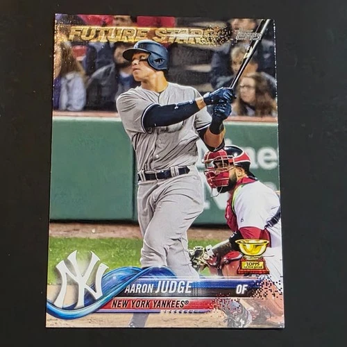 2018 Topps - Aaron Judge #1 Gold Cup Card Future Stars Yankees 2nd Year