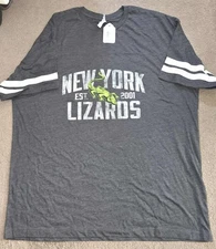 NWT New York Lizards Major League Lacrosse MLL Shirt XL