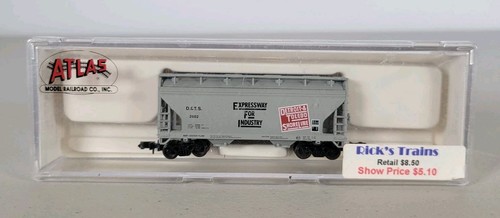 TREN ATLAS ESCALA N 39101 ACF 2 BAHÍAS FLUJO CENTRAL DETROIT TOLEDO LÍNEA COSTERA 2602 | Condition: New