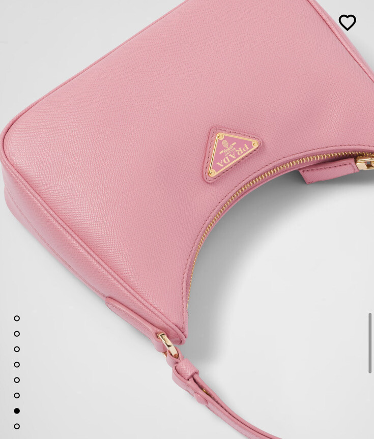 Prada Re-Edition Saffiano Leather Mini Bag In Petal Pink | eBay Prada Re-Edition Saffiano Leather Mini Bag In Petal Pink | eBay