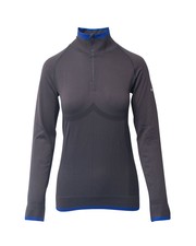 Stella Mccartney For Adidas Half Zip Jacket In Grey Nylon Intm