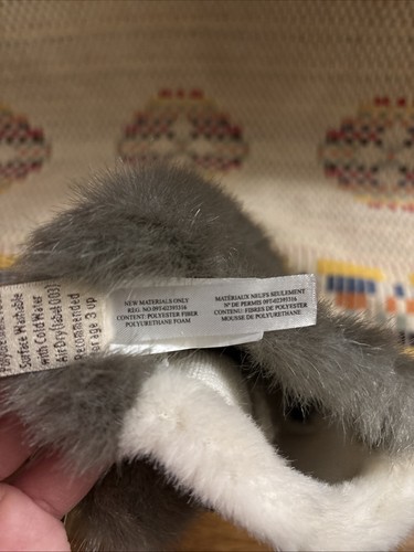 Folkmanis 8.5" Little Wolf Hand Puppet Gray Stuffed Animal Plush - Picture 9 of 10