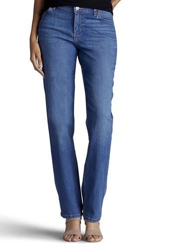 NWT Lee Relaxed Fit Straight Jeans size 16 Short 29”Inseam - Picture 3 of 12