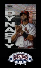 2022 TOPPS STADIUM CLUB CHROME ALBERT PUJOLS DYNASTY WAVE REFRACTOR CARDINALS