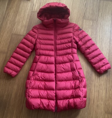 IL GUFO Girls' Long Down Hooded Padded Coat Jacket Size 10