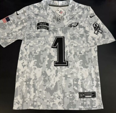 NEU Philadelphia Eagles Jalen Hurts 2024 Salute to Service Football NFL Trikot