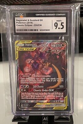 Naganadel & Guzzlord GX (Alternate Full Art) 224/236 Sm Naganadel & Guzzlord GX (Alternate Full Art) 224/236 Sm