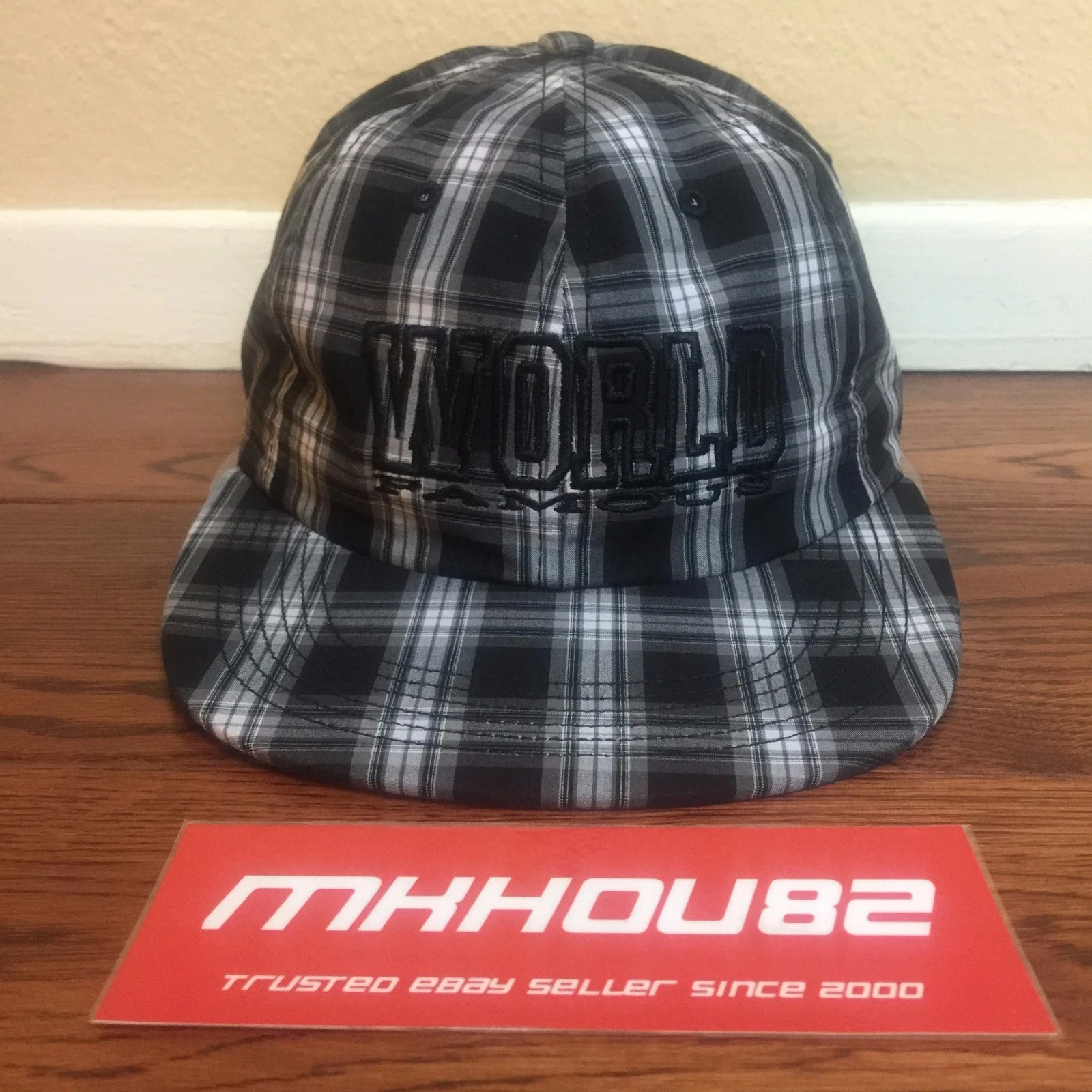 Casquette de camp 6 panneaux Supreme World Famous neuve classique automne hiver 2016