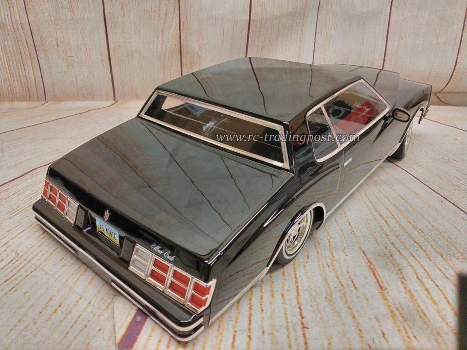 REDCAT MONTE CARLO RC CAR - 1:10 1979 CHEVROLET MONTE CARLO LOWRIDER BLACK - Image 4 of 4