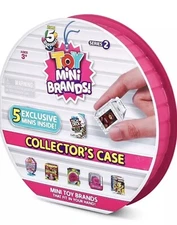 5 Surprise Toy Mini Brands Collector's Case Store & Display 30 Minis with 5