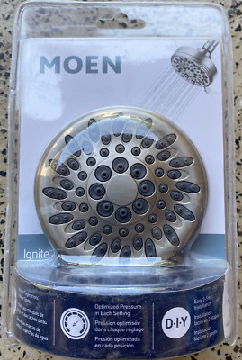 Moen 209W0SRN Ignite 5-Function 3-3/4'' Diameter Spray Head Wallmount.MSRP $187.