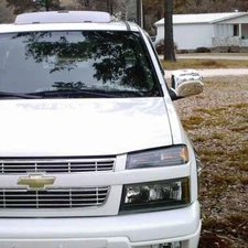 FIT 2004-2012 CHEVY COLORADO/GMC CANYON CHROME ABS SIDE VIEW MIRROR COVERS CAP