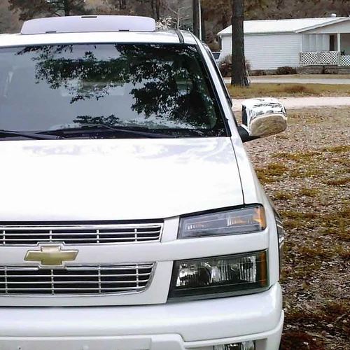 FIT 2004-2012 CHEVY COLORADO/GMC CANYON CHROME ABS SIDE VIEW MIRROR COVERS CAP