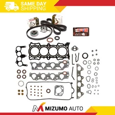 Head Gasket Set Timing Belt Kit Fit 98-02 Acura Isuzu Honda CL 2.3L SOHC 16v
