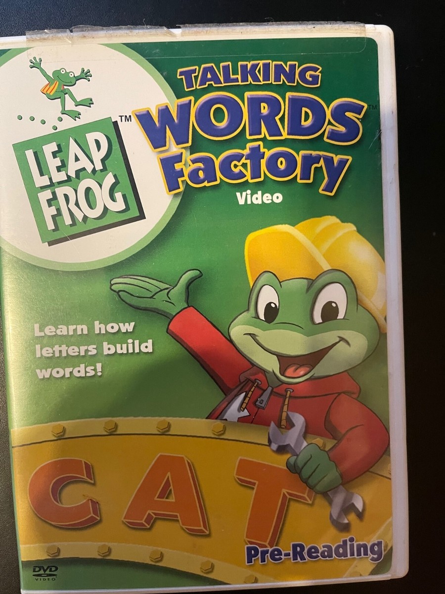 知育玩具 LeapFrog DVD set & Reader & word caper Leapfrog code word caper talking words factory 2 SHELF62M