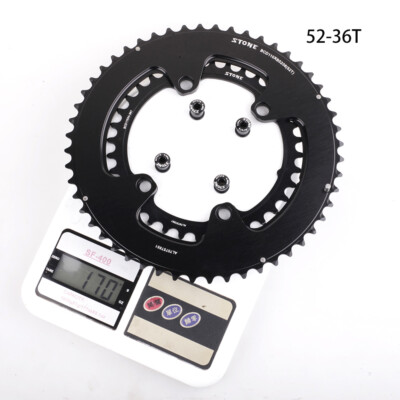 STONE Double Chainring BCD110 4 Arm for SHIMANO FC5800 6800