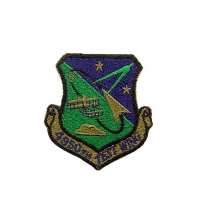 4950TH TEST WING SUBDUED HAT PATCH CAP AIMED HIGH FLEW-FOUGHT GIFT USA VET WOW