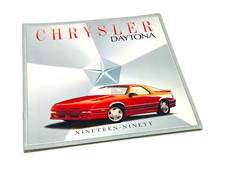 1990 Chrysler Daytona Brochure