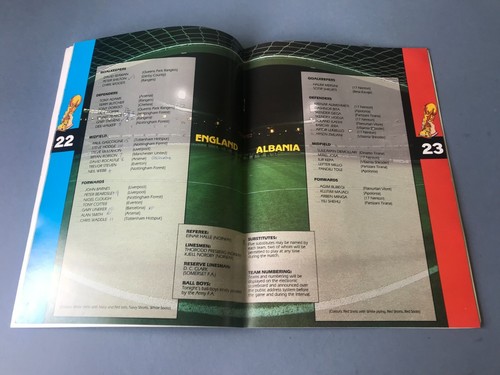 Various England Home Football Programmes - Choose From List - Picture 166 of 195