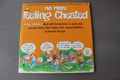 NO MORE FEELING CHEATED - RETED PAN RECORD - BR525 - DATE 1982 - GATEFOLD & BOOK