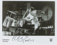 REPRINT - KEITH MOON The Who Drummer Autographed Signed 8x10 Photo Poster Drums