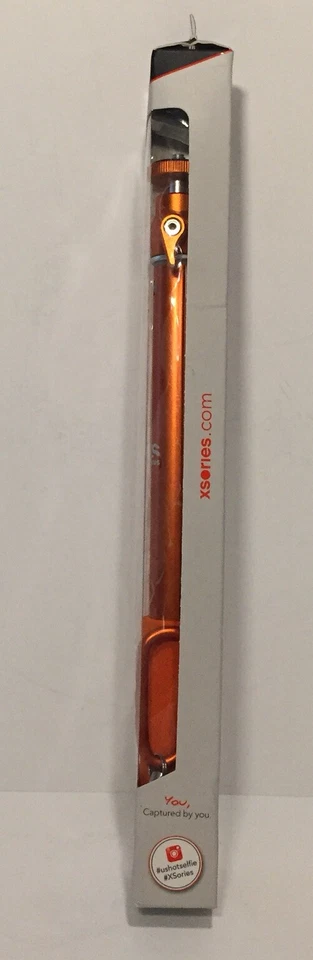XSories Big U-Shot 37in Telescopic Pole w/ 1/4-in Mount and GoPro Adapter Orange - Image 4 of 4