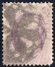 Scott 153, Scarce NYFM Fancy Cancel