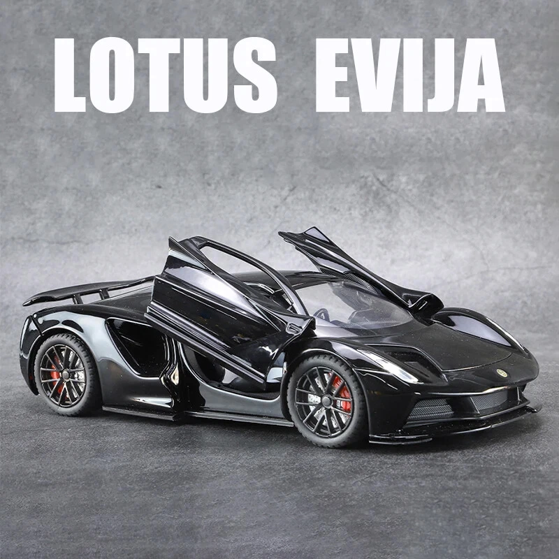 1:24 Lotus Evija Supercar Alloy Model Car Toy Diecast Sound Car Toy Vehicle - Image 2 of 4