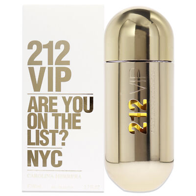 213 VIP by Carolina Herrera - 3.4 oz EDT Spray Perfume for Women