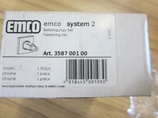 Emco System 2 Befestigungsset f&uuml;r Duschvorhangstangen